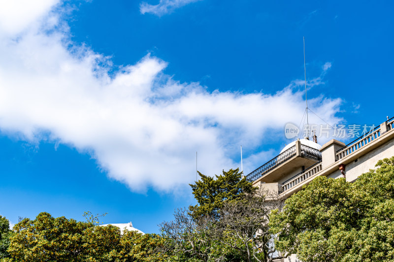 上海松江佘山森林公园自然建筑景观