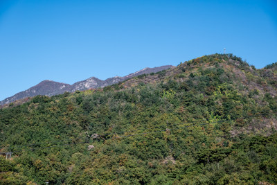 北京，慕田峪长城秋景