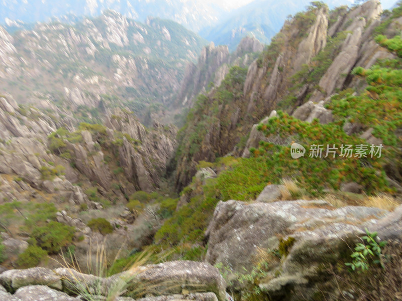 中国安徽黄山旅游风光