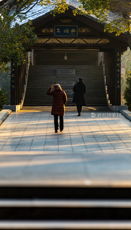 无锡长广溪石塘桥景点景观