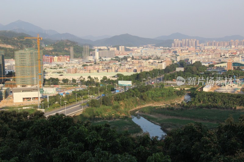 广东东莞：清溪镇城市风光