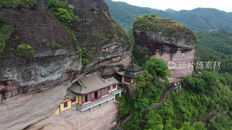 影视基地 方岩山 航拍