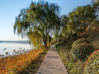 河南省三门峡市天鹅湖风景区