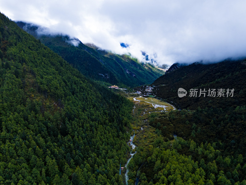 四川稻城亚丁风景