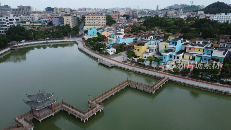 广东东莞：“彩虹村”横沥镇山厦村