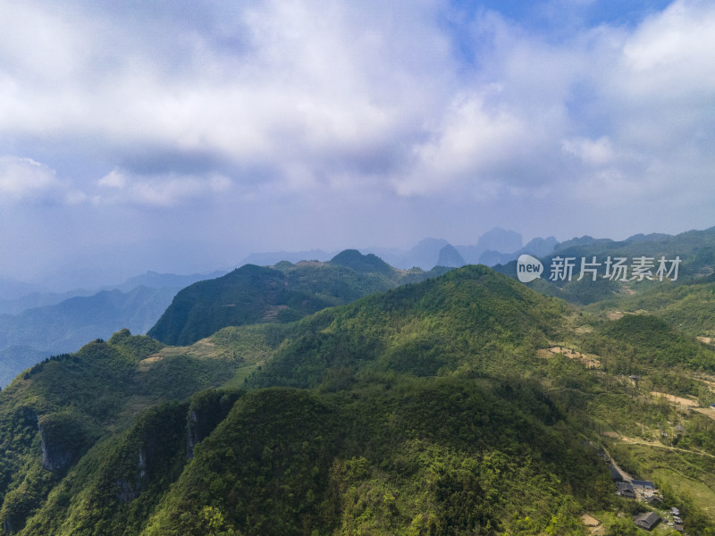 湖南张家界高山山川地貌