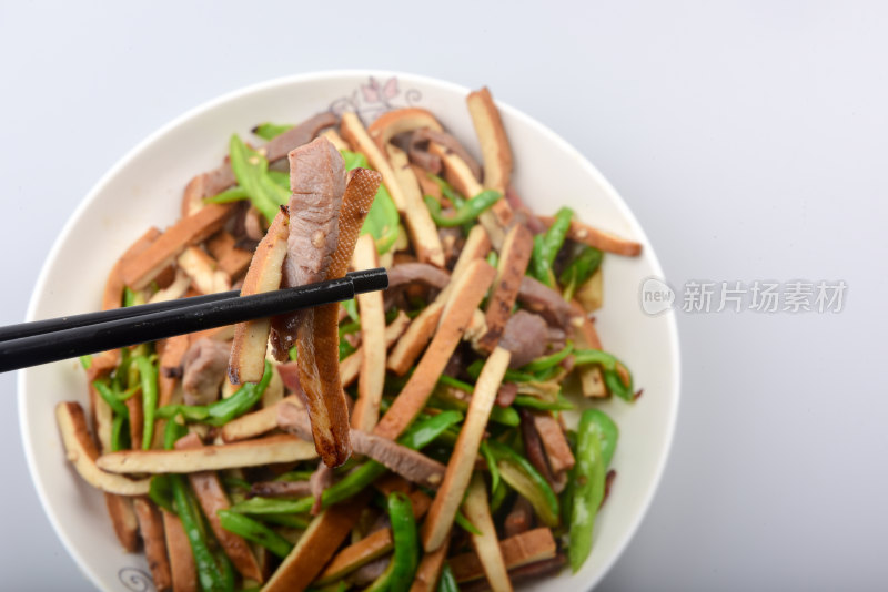 豆干炒肉丝