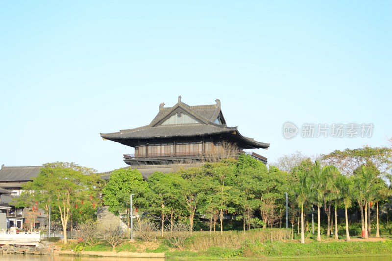 中式古建筑风景