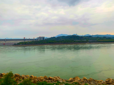 湖北宜昌三峡大坝风景区旅游风光