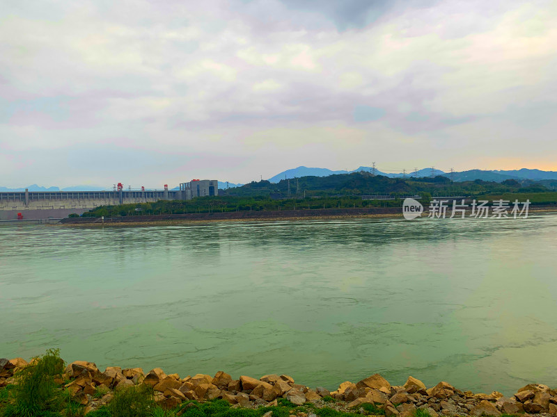 湖北宜昌三峡大坝风景区旅游风光