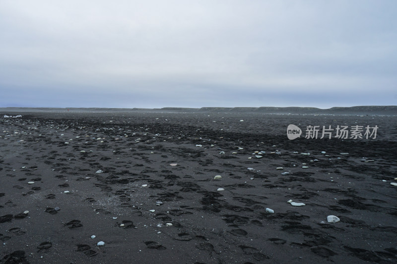 冰岛，钻石沙滩/黑沙滩，DIAMOND BEACH