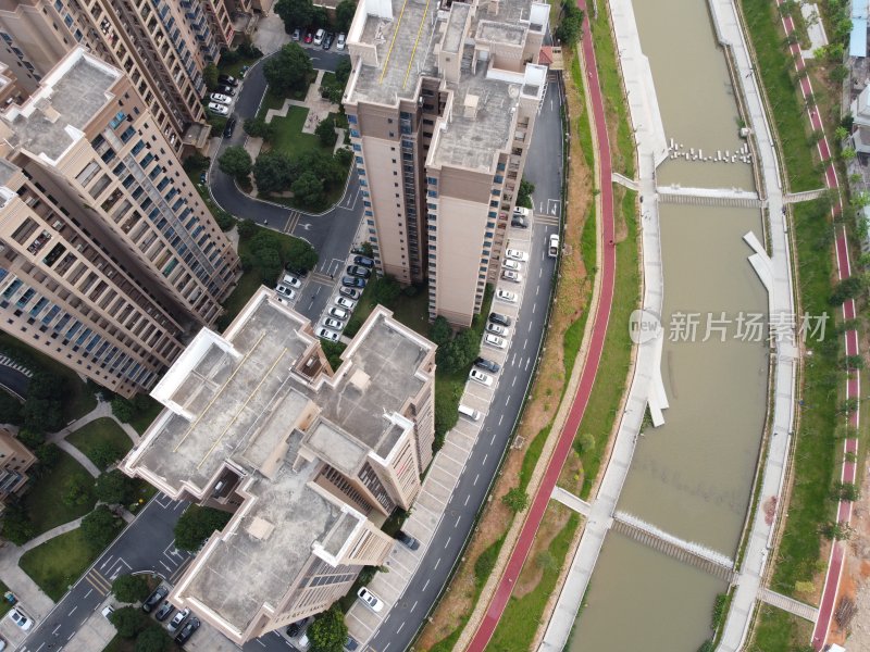 广东东莞：清溪河沿岸住宅小区