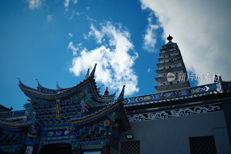 云南大理鸡足山景区