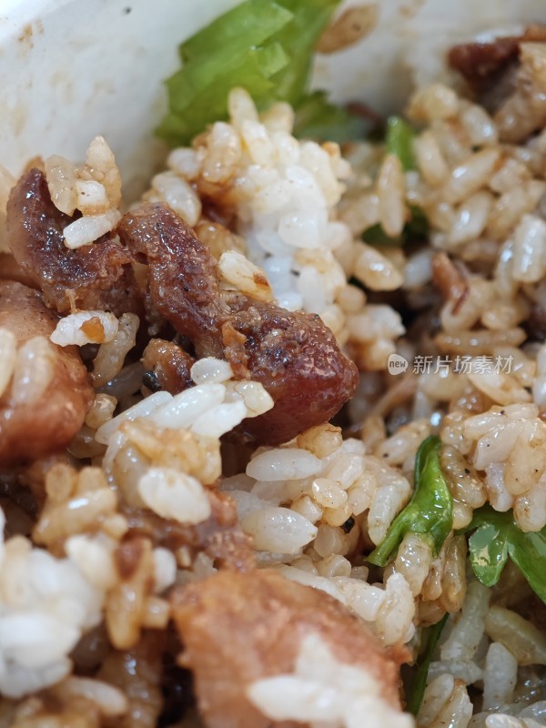 美味炒饭特写