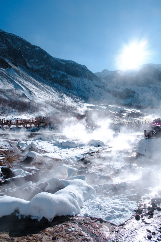 长白山聚龙火山温泉