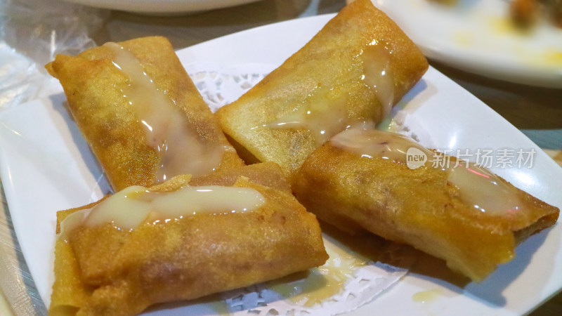 甜食特写