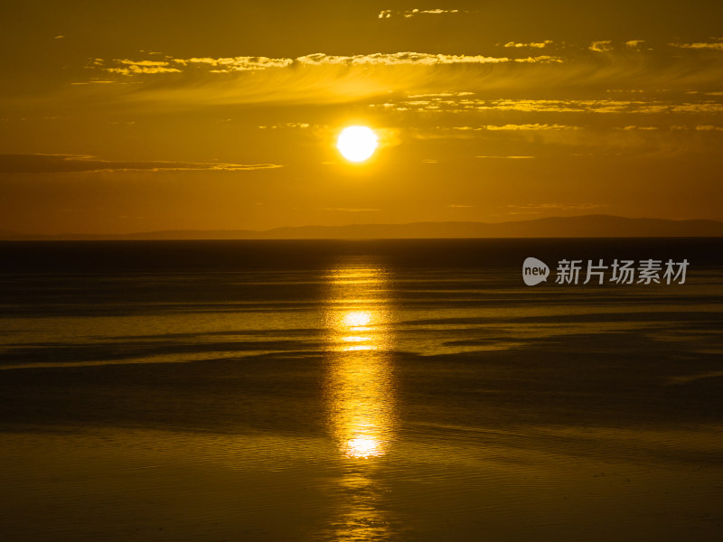 青海湖日出