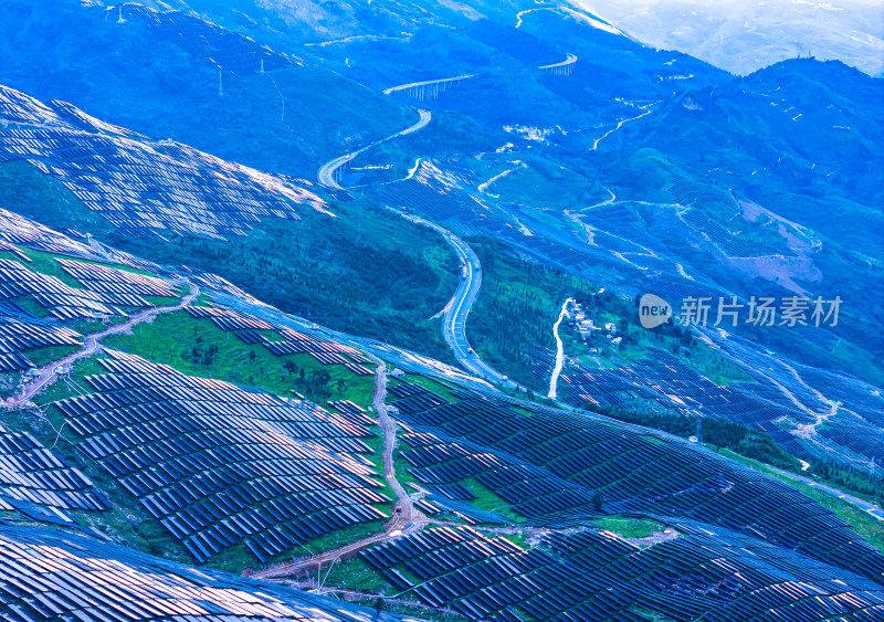 贵州山地光伏喀斯特地貌