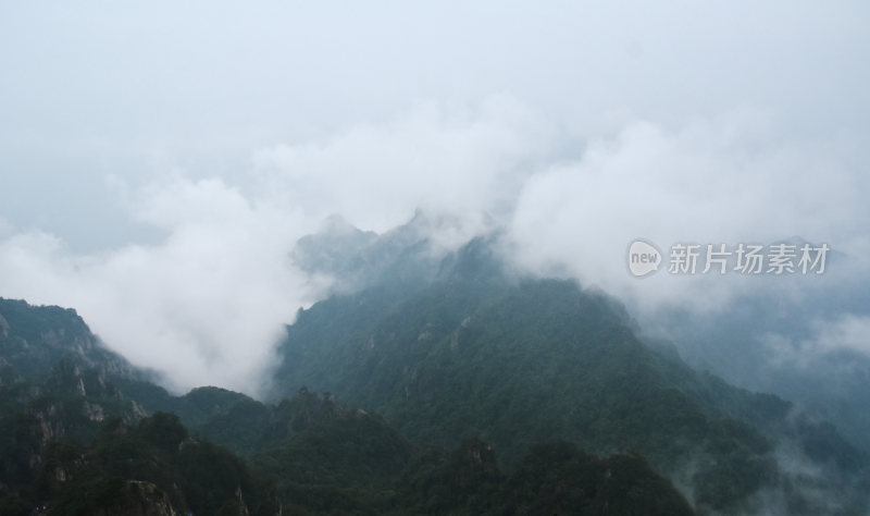 河北省栾川县老君山山顶风景