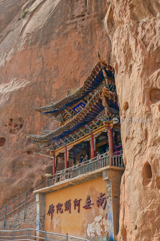 张掖，马蹄寺