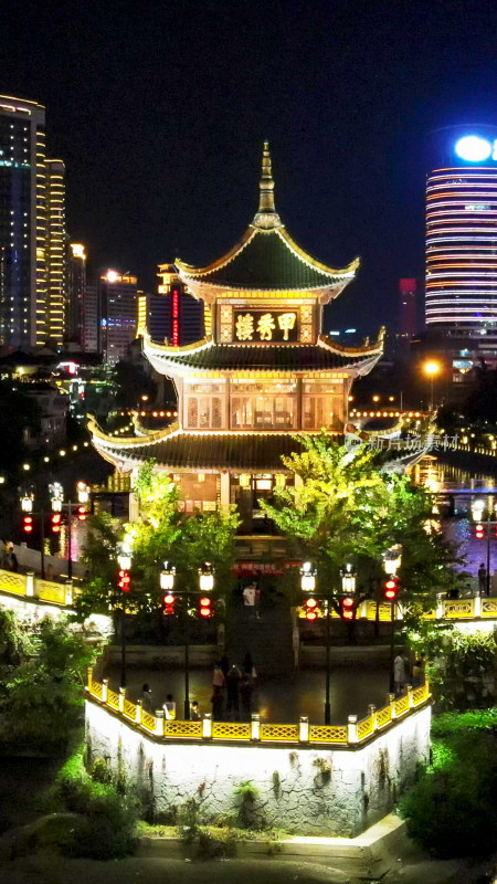 贵阳甲秀楼夜景