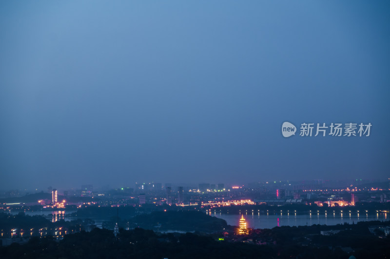 江苏南京玄武湖夜景