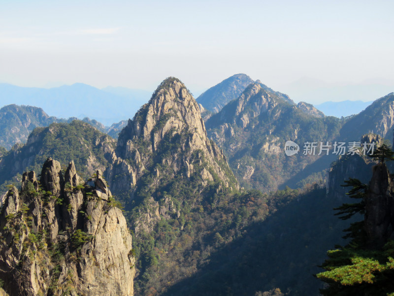 中国安徽黄山旅游风光