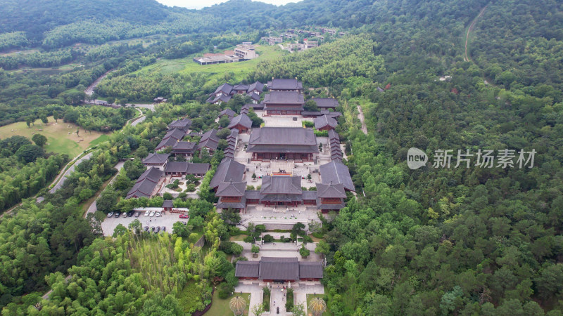 江苏南京牛首山景区航拍