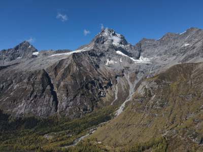 318川藏线川西甘孜高海拔草原雪山自然风光