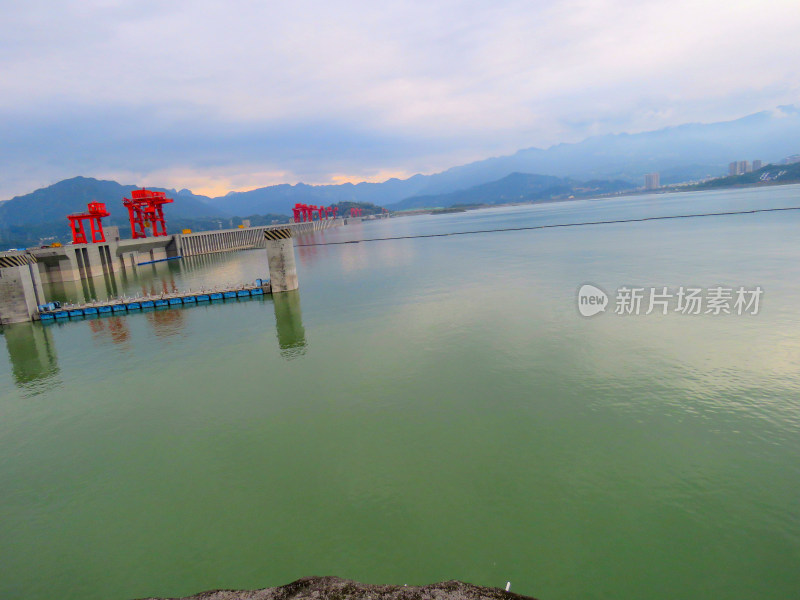 湖北宜昌三峡大坝风景区旅游风光