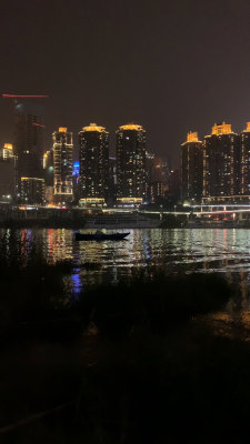 中国重庆城市夜景