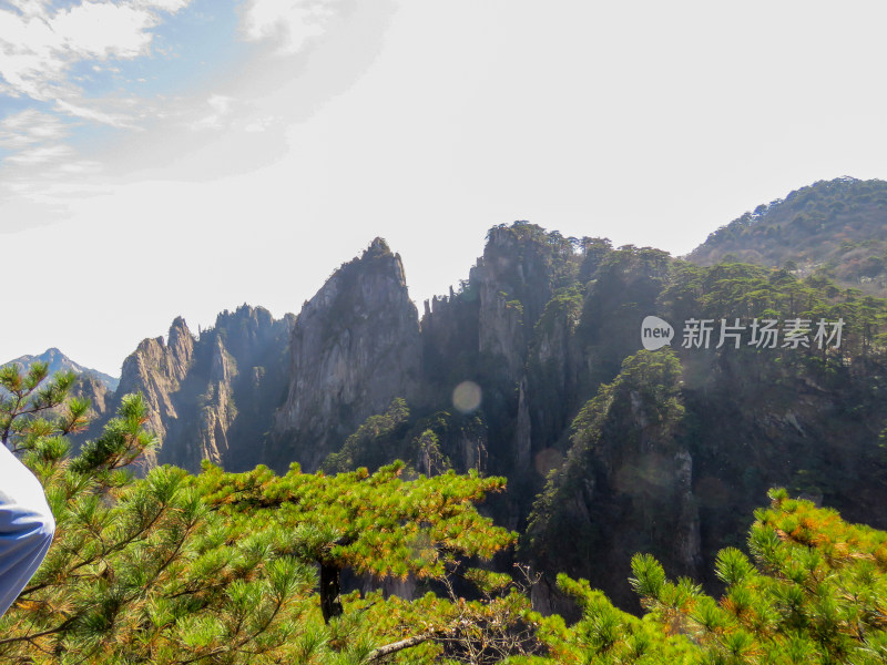 中国安徽黄山旅游风光