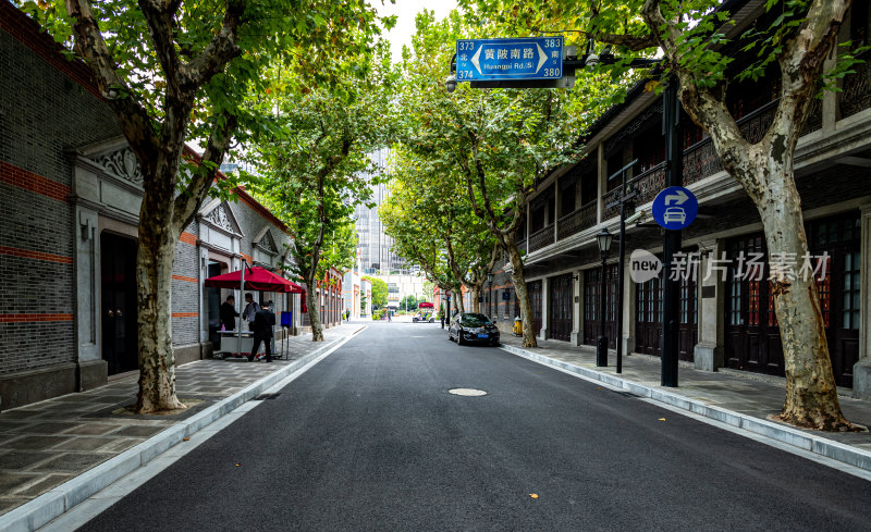 上海兴业路一大会址新天地石库门建筑景观