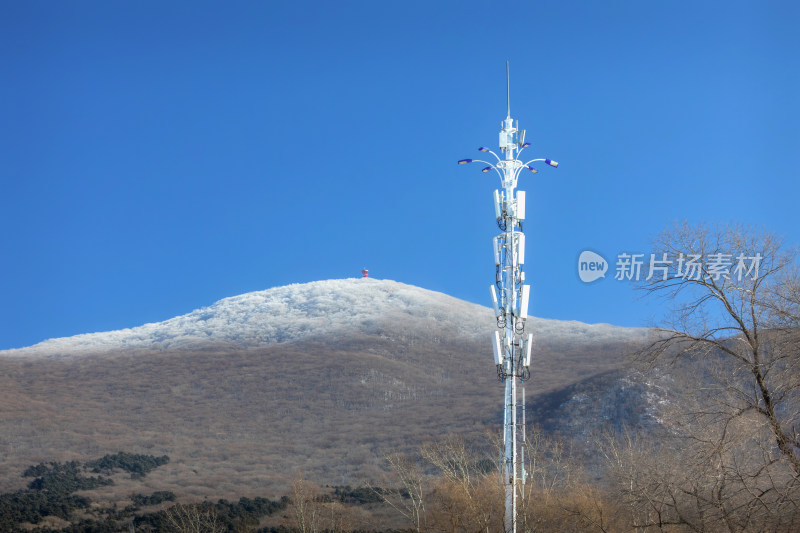 中国吉林省吉林市东山冬景