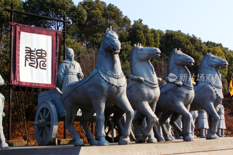 古建筑三国城装饰