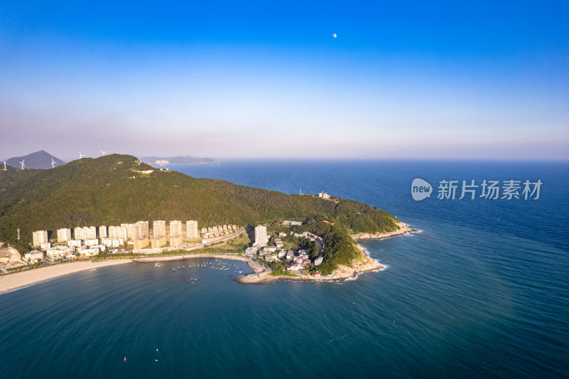 广东海陵岛风光航拍图