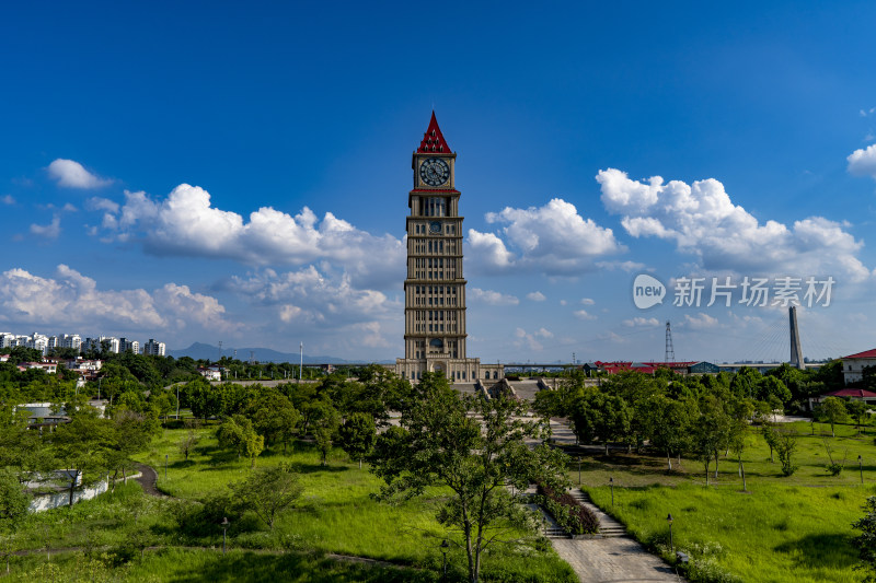 江西赣州和谐钟楼地标建筑