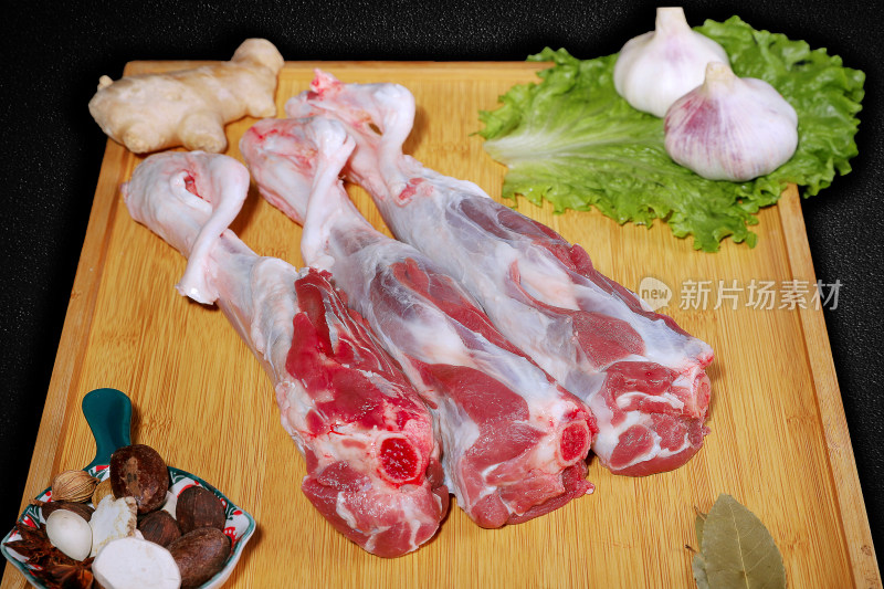 羊肉  盐池滩羊 新鲜羊肉 羊腱子 羊小腿