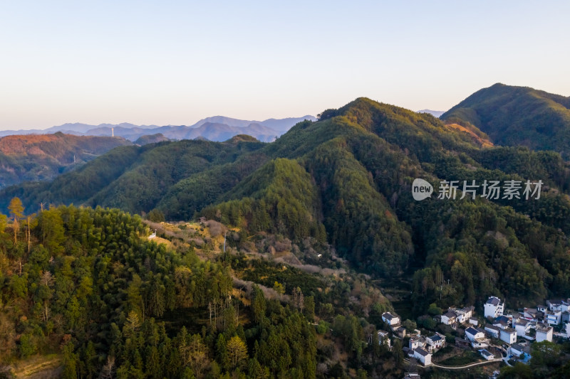 中国徽派建筑古村落