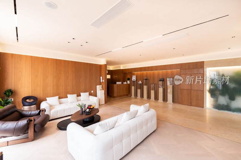 现代风格接待大厅室内场景