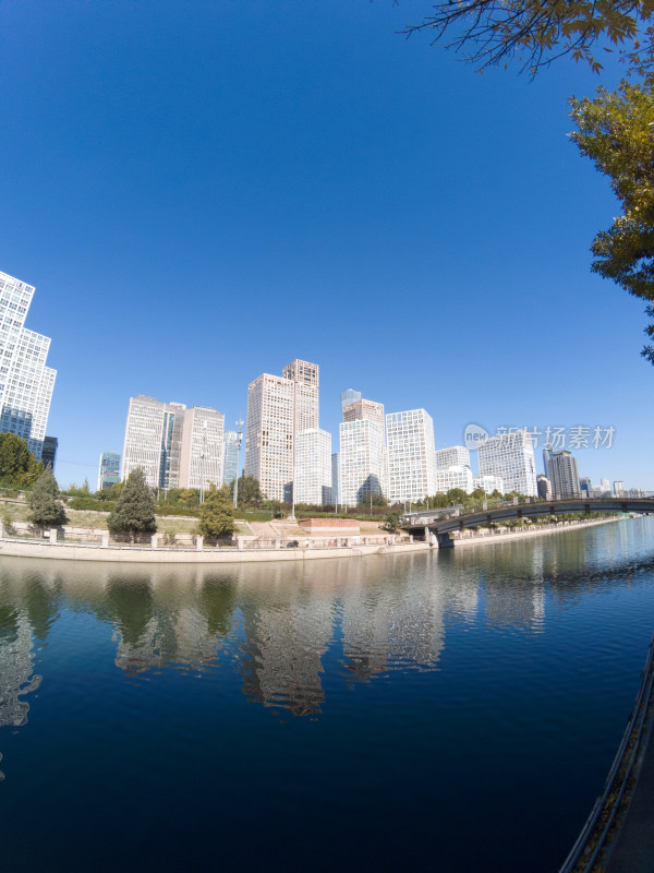 北京地标建筑群建外SOHO写字楼