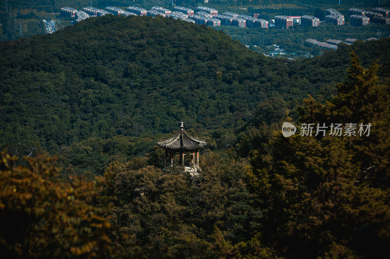 北京香山公园自然风景