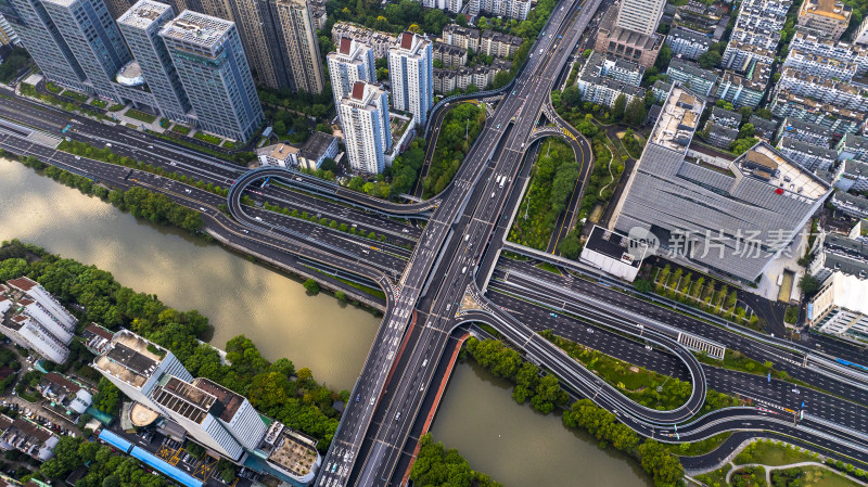 杭州拱墅区运河中河高架环城北路