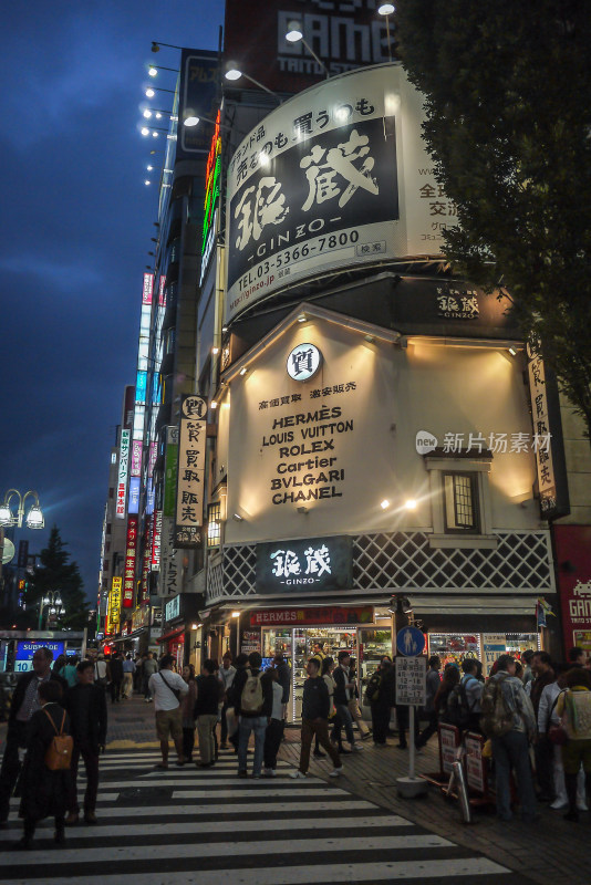 日本东京歌舞伎町