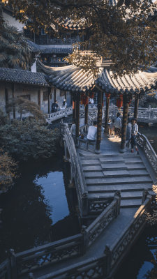 杭州清代古宅胡雪岩故居风景