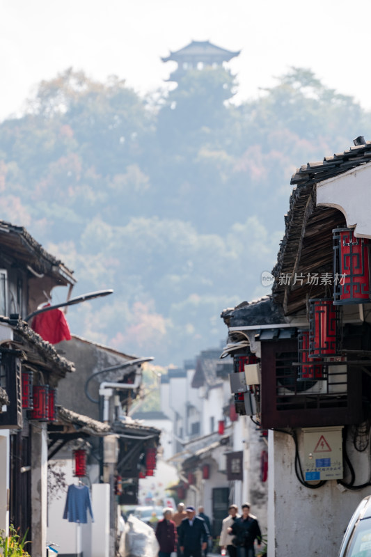 秋冬时节，绍兴江南水乡风景