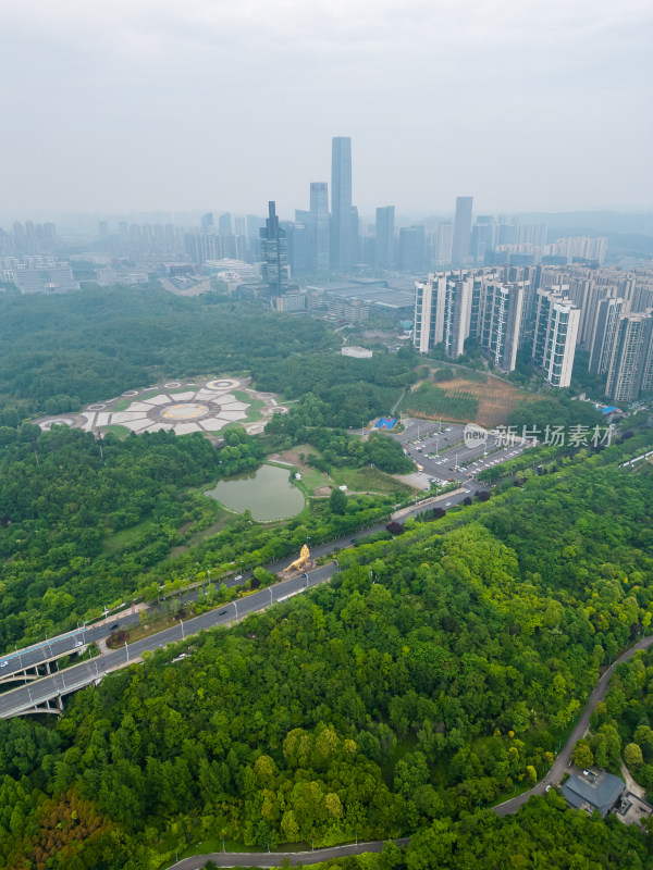 贵阳观山湖区建筑风光