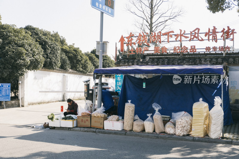 宁波东钱湖下水湿地钱湖秘境冬天景色