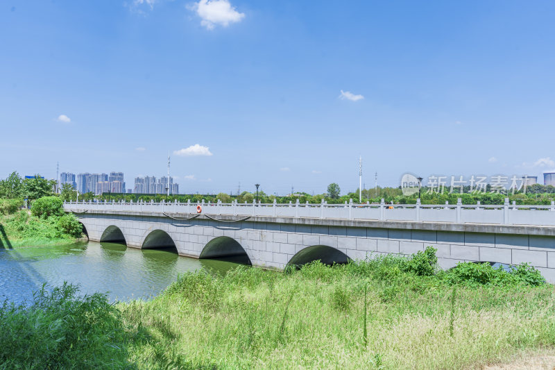 武汉洪山区杨春湖公园风景