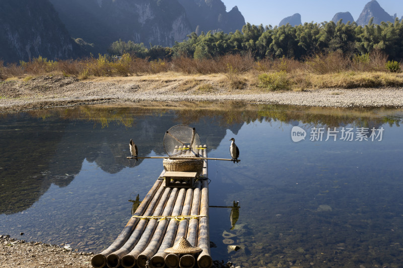 桂林阳朔漓江山水风光